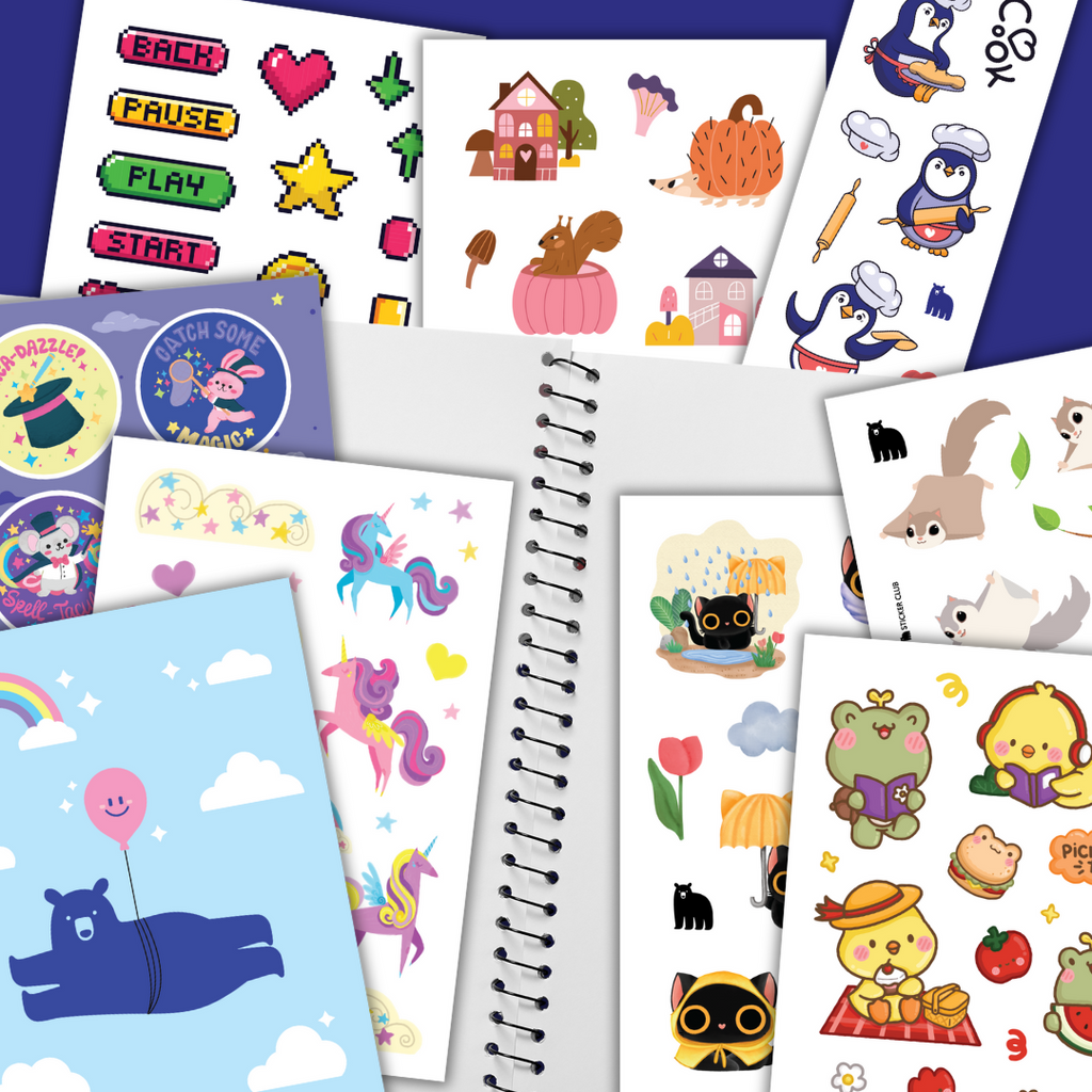 Kit de démarrage d'autocollants - Petits enfants