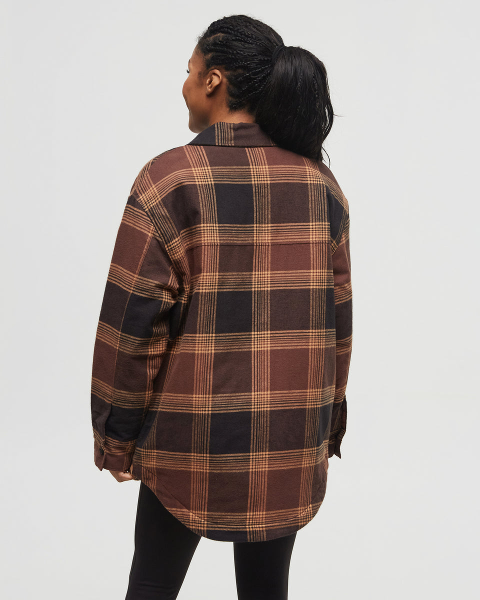 Kapok Flannel Insulated Jacket