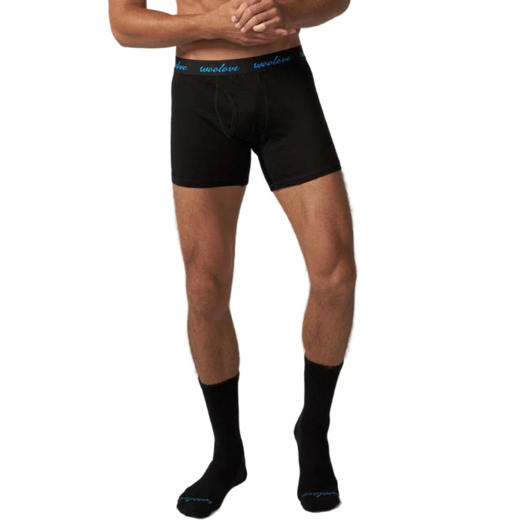 Boxer pour homme 100% laine mérinos 