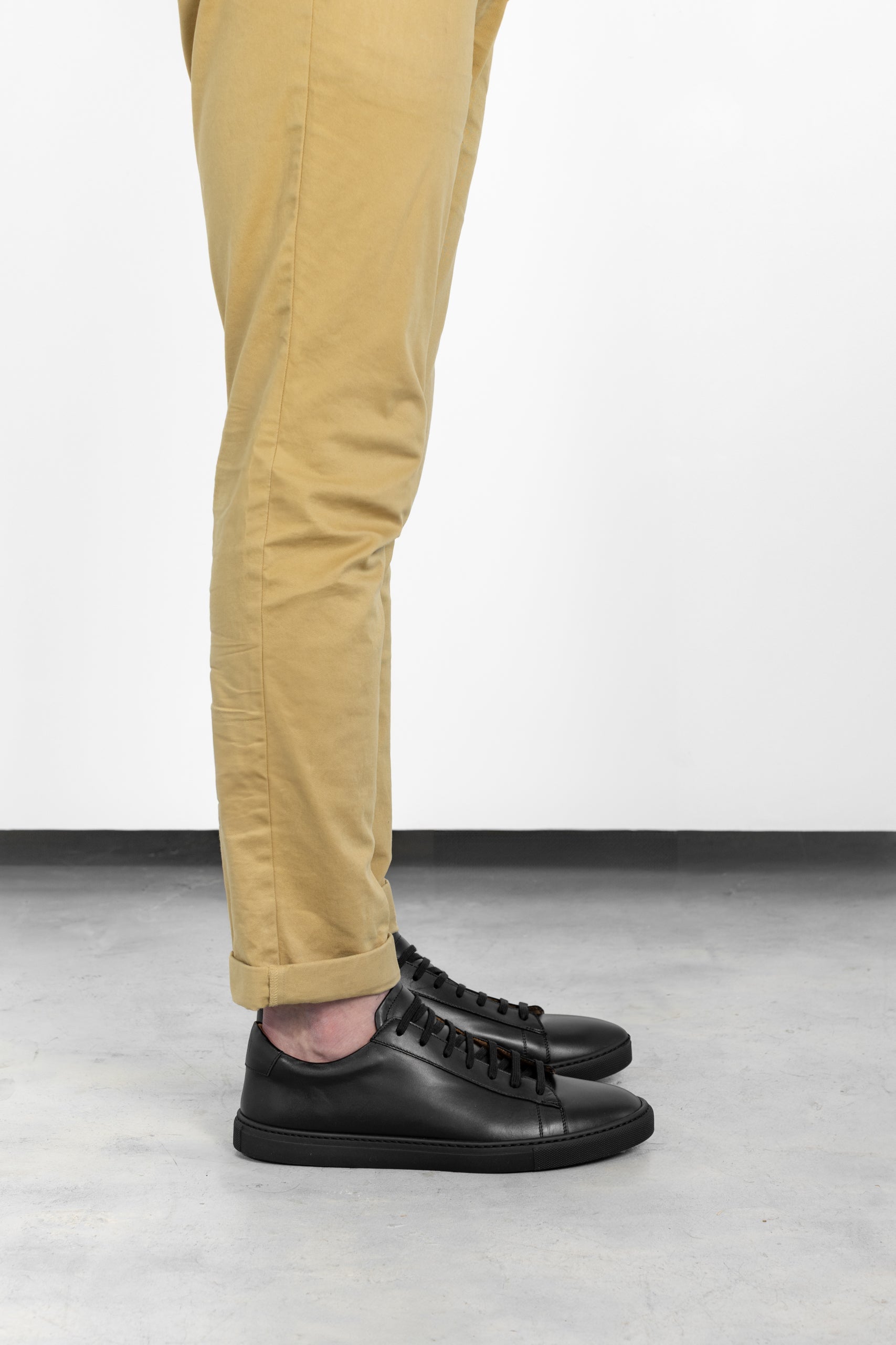 Black SoftCalf Città Sneaker