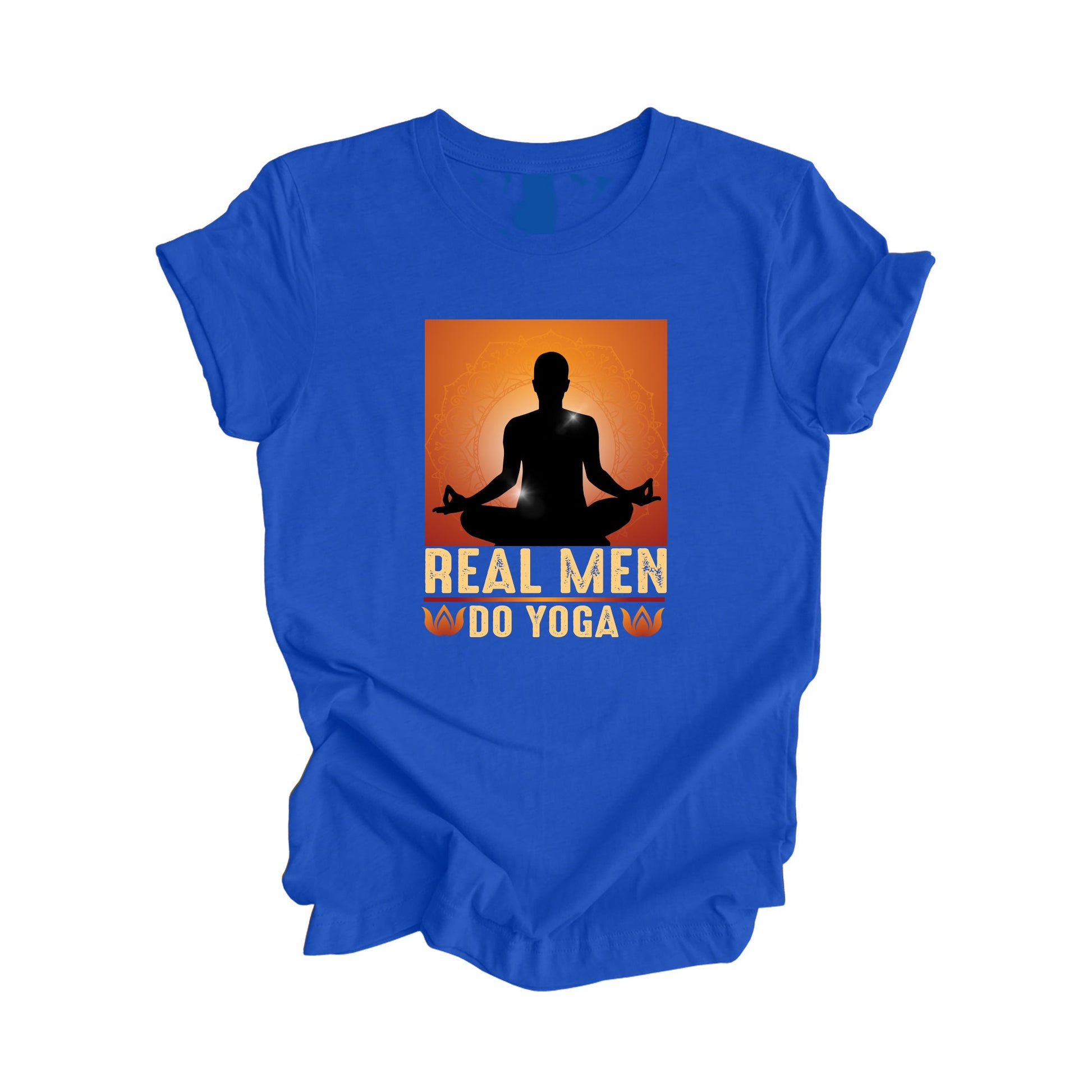 Real Men Do Yoga - Yoga Gift, Meditation Shirt, Yoga T-shirt, Yoga Lover Gift, Yoga Teacher Shirt, Wellness Shirt, Self Care Shirt - Inspired X