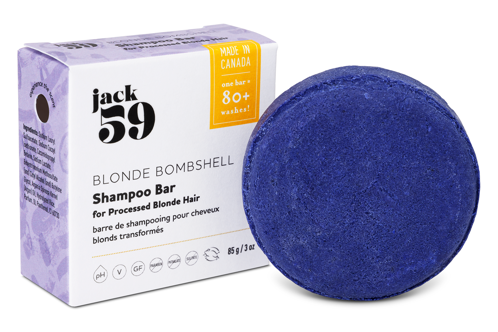 Shampoing solide Blonde Bombshell