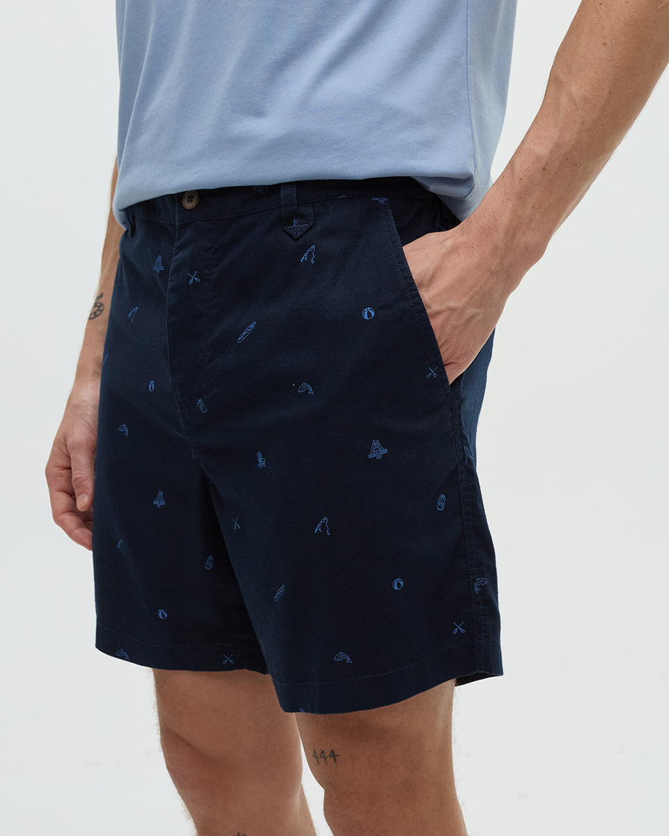 Hemp Latitude 7" Short