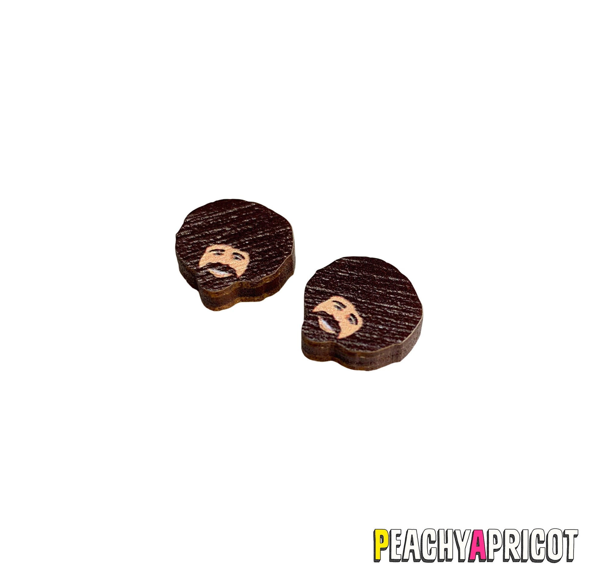 Boucles d'oreilles Bob Ross