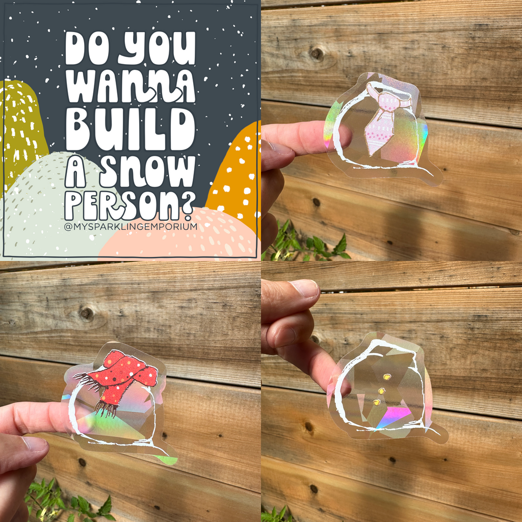Sticker Set: Mystery Snowperson Kit