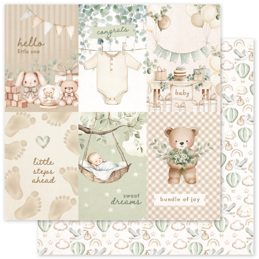 Boho Baby 12x12 Paper Collection 35071