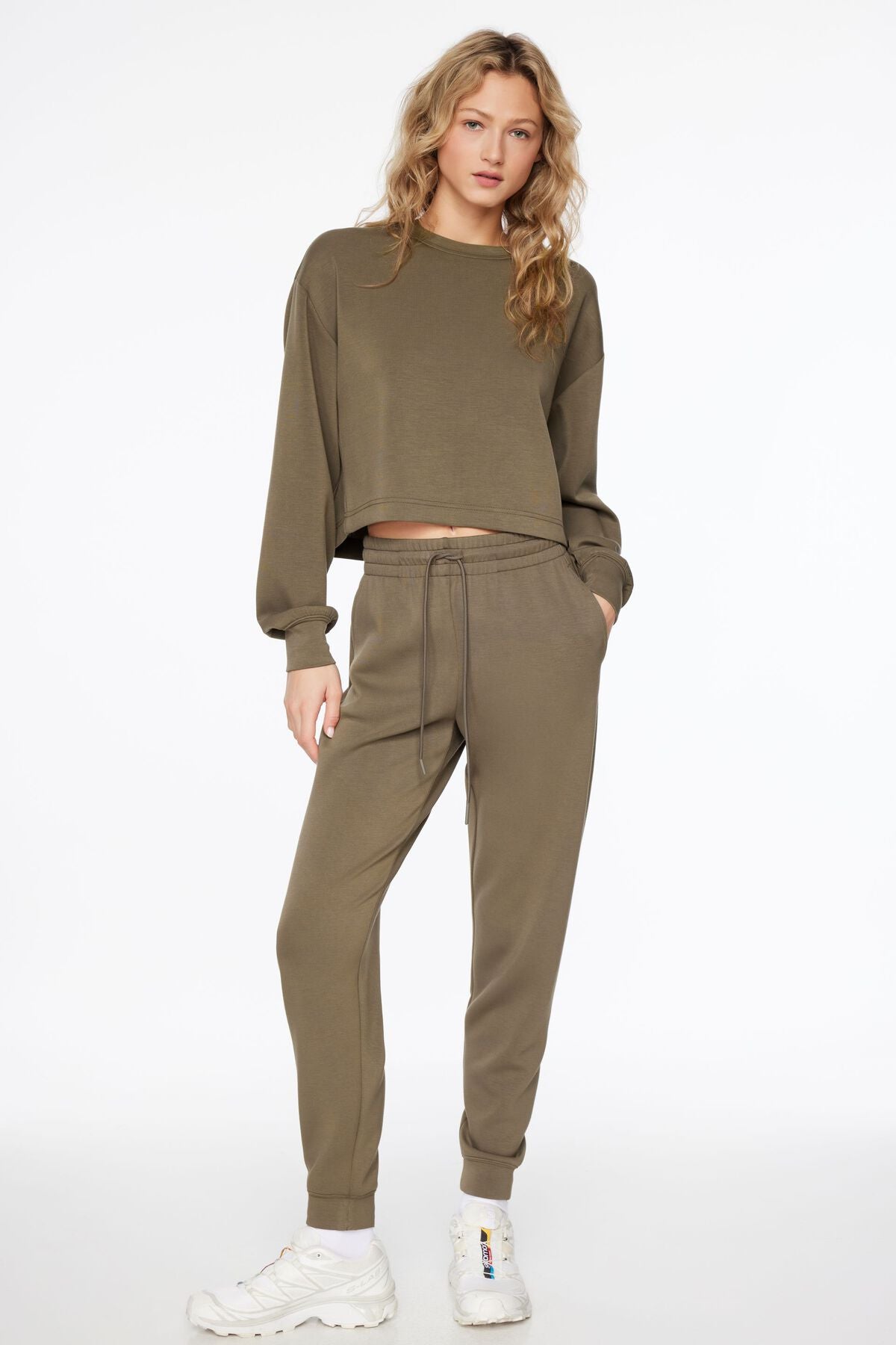 Sweat-shirt ras du cou Anywear Scuba Boxy
