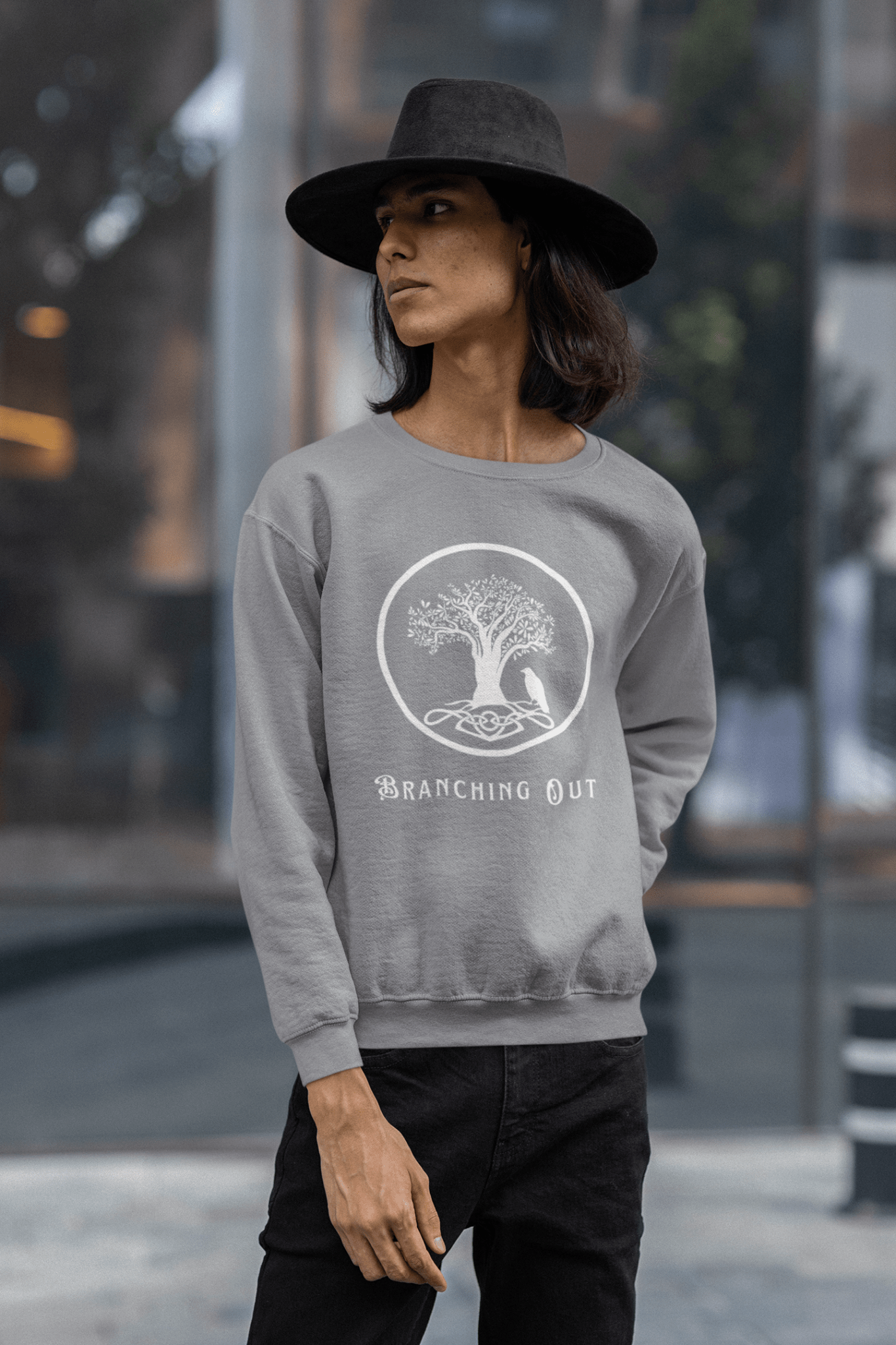 Branching Out Unisex Crewneck Sweatshirt