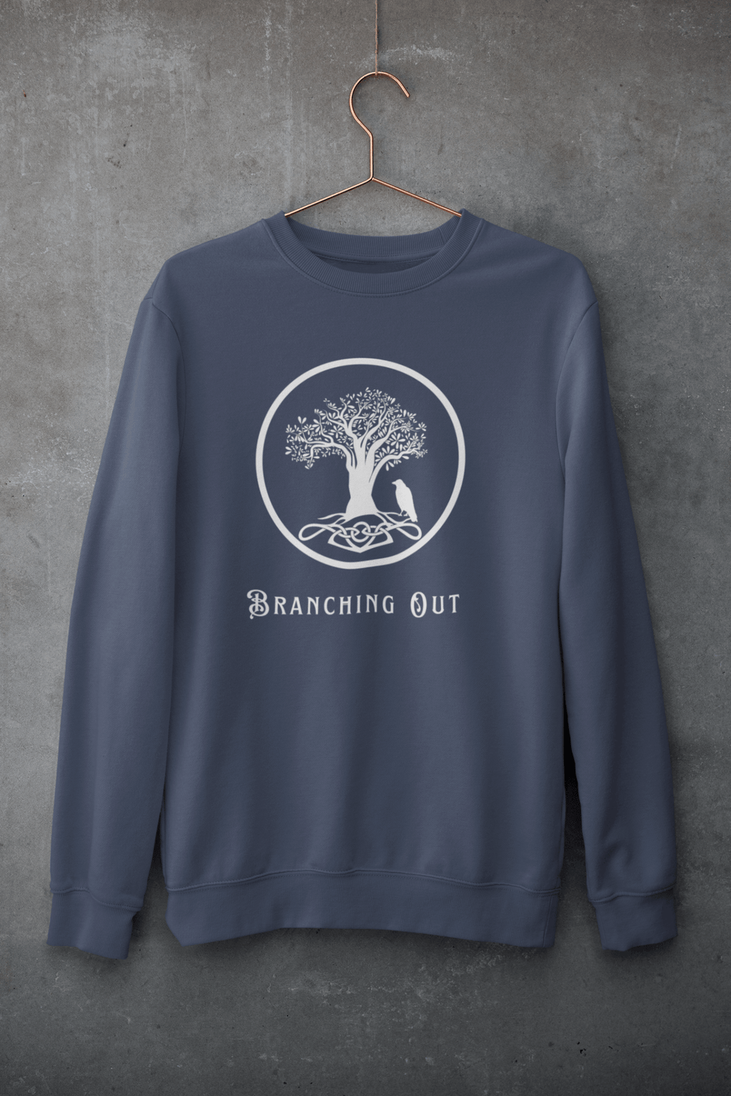 Sweat-shirt ras du cou unisexe Branching Out