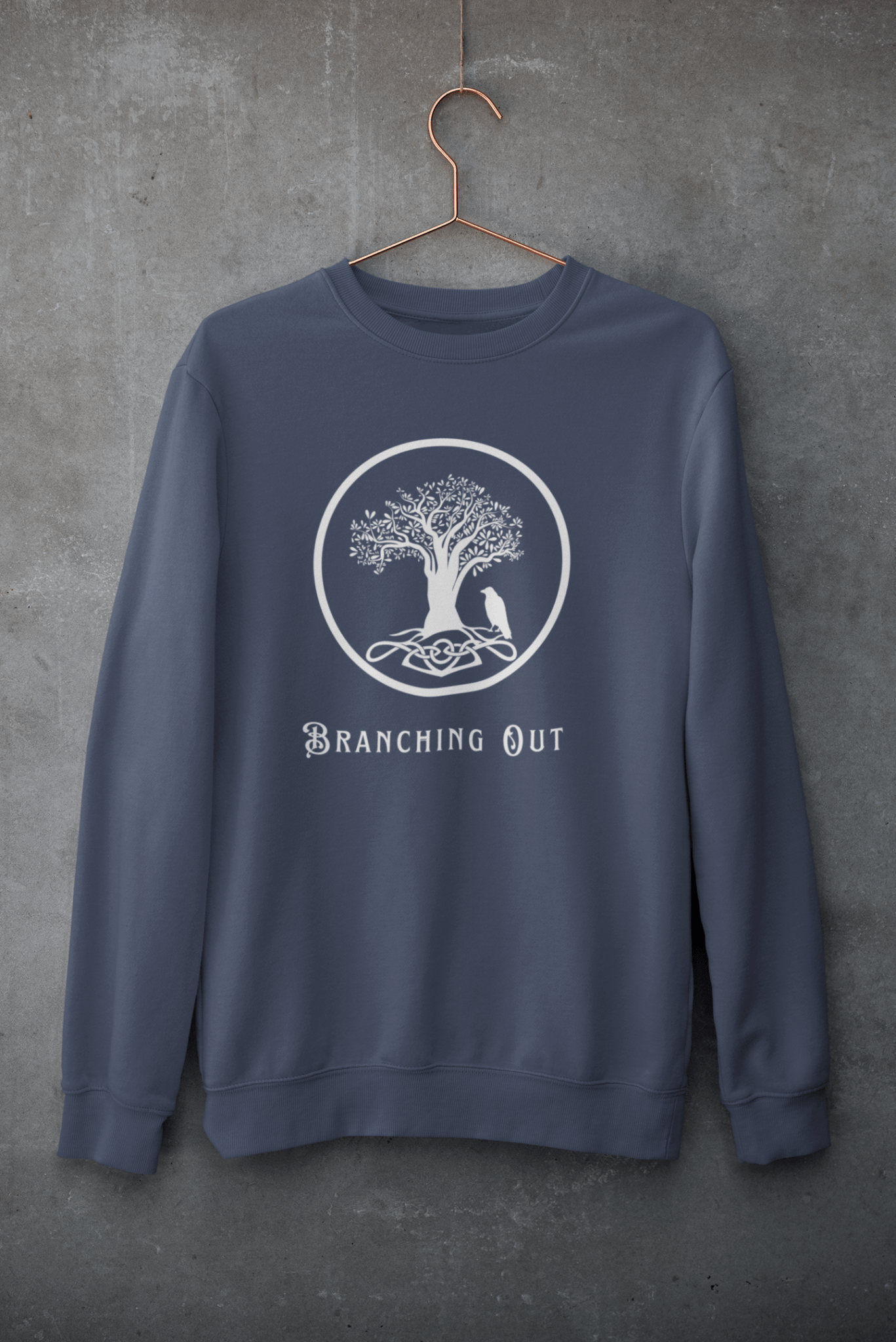 Sweat-shirt ras du cou unisexe Branching Out