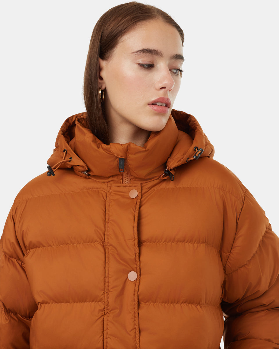 Ungendered Cloud Shell Mid-Length Puffer
