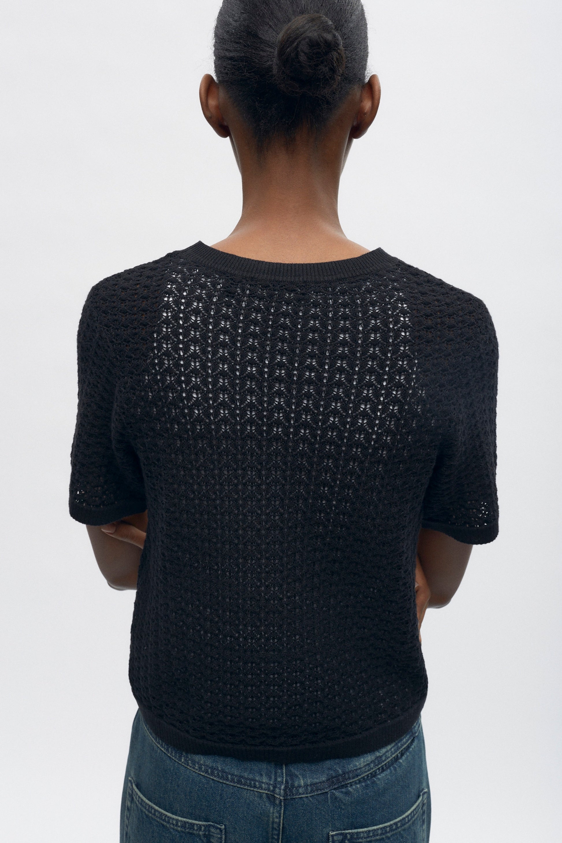T-shirt à motif lotus pour femme