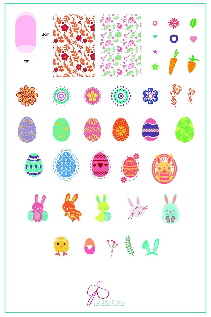 Clear Jelly Stamper - Bunny Kinz