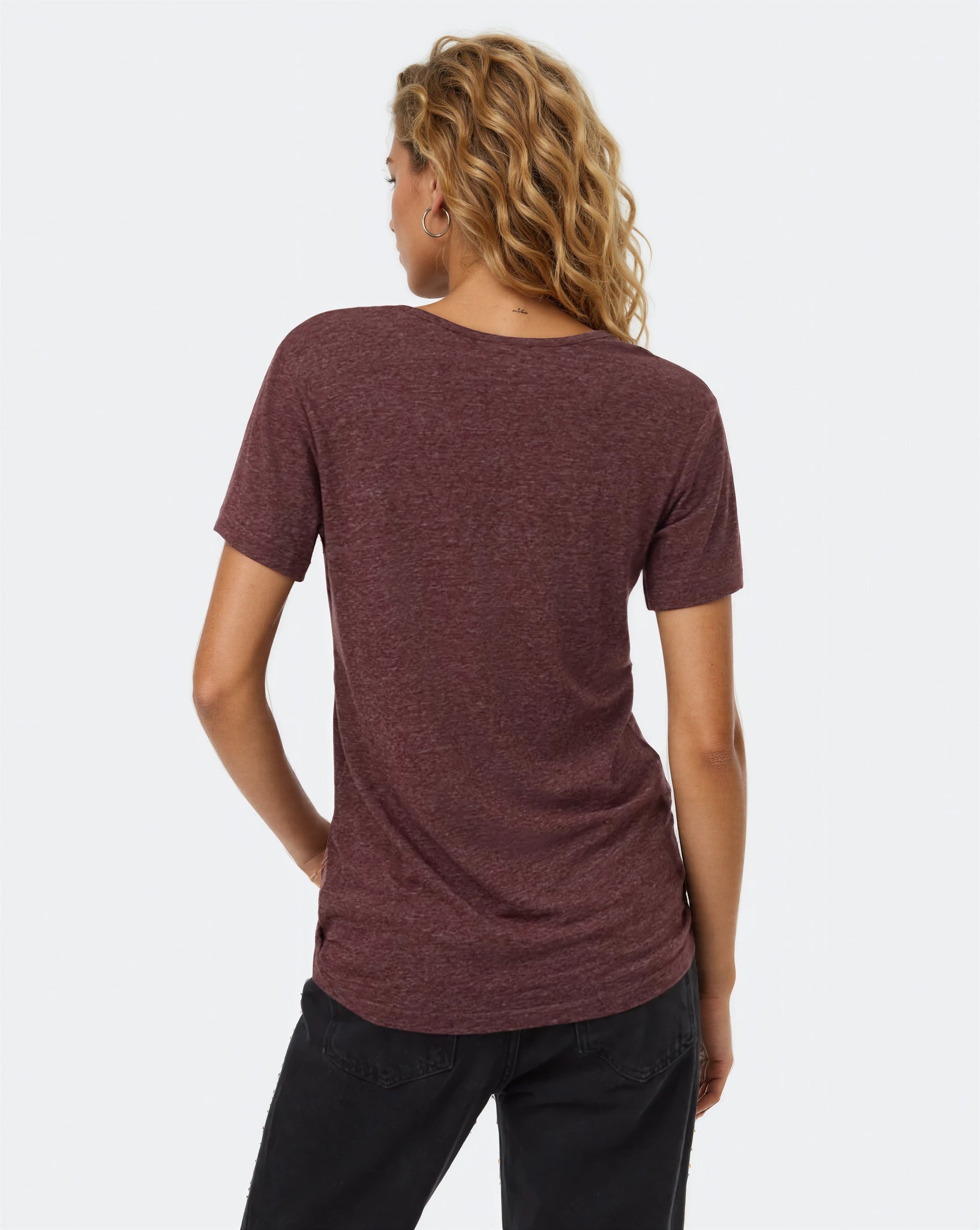 Hemp Scoop Neck T-Shirt