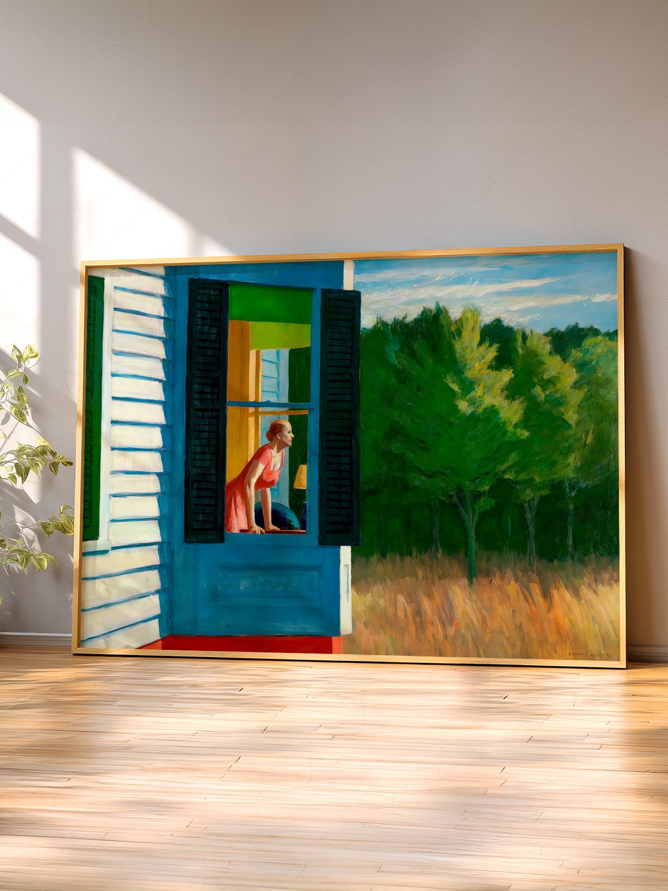 Edward Hopper Cape Cod Morning Art Print – American Realism Wall Poster