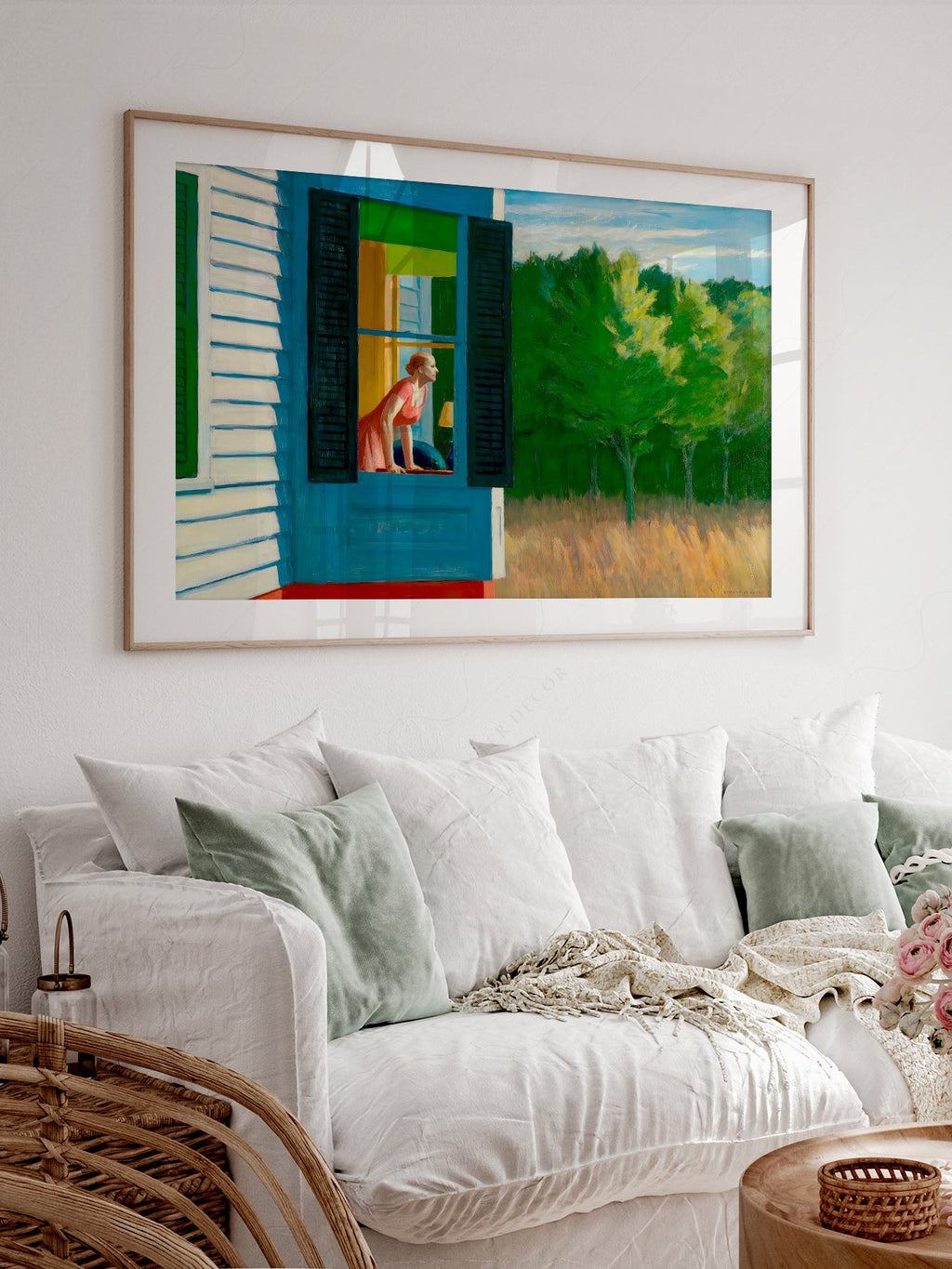 Edward Hopper Cape Cod Morning Art Print – American Realism Wall Poster