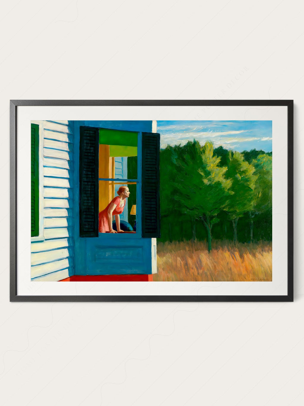Edward Hopper Cape Cod Morning Art Print – American Realism Wall Poster