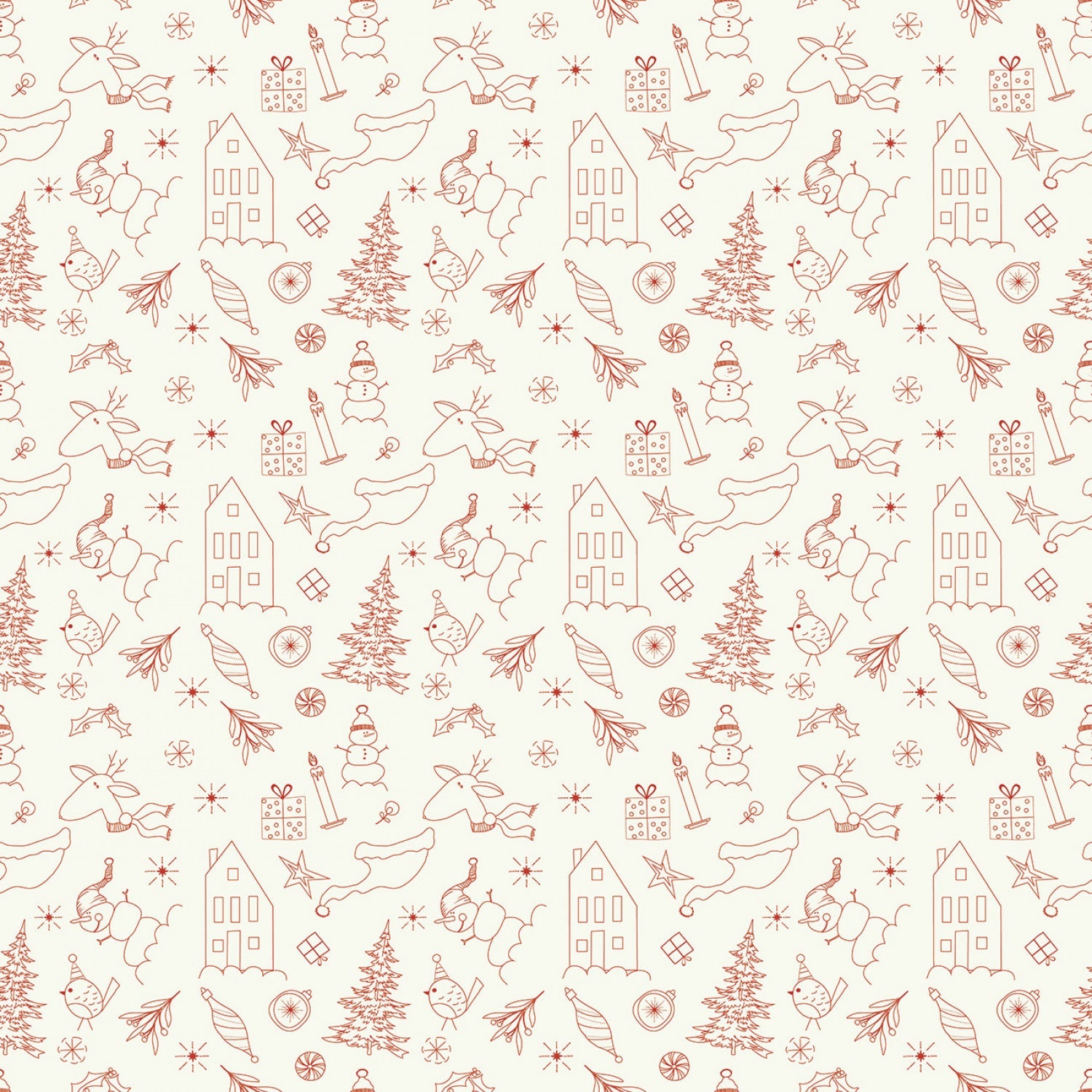 Noël est en ville par Sandy Gervais - Cream Doodles