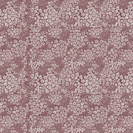 Riley Blake - Promenade dans la prairie - Silhouette Marsala - C15235R-MARSALA