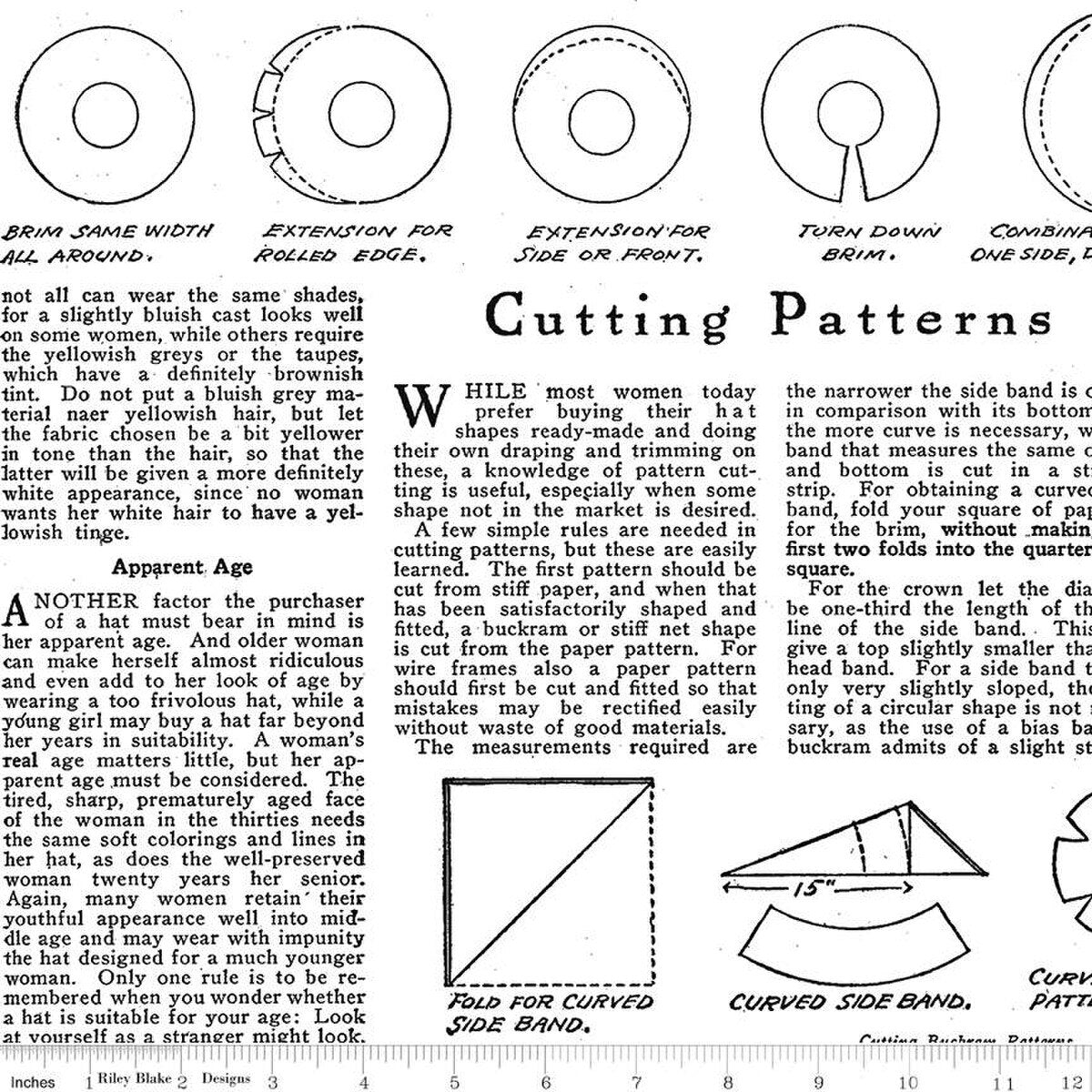Riley Blake - Costumier, Acte II - Comment écrire en blanc - C16013-BLANC