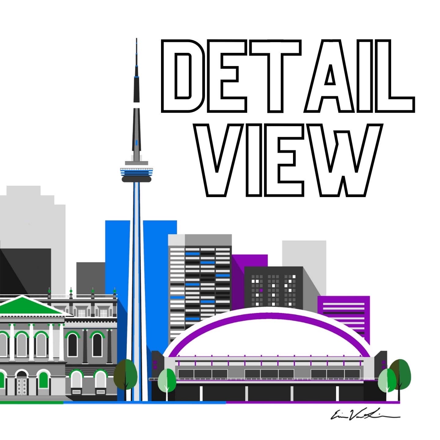 Toronto Cityscape ART PRINT