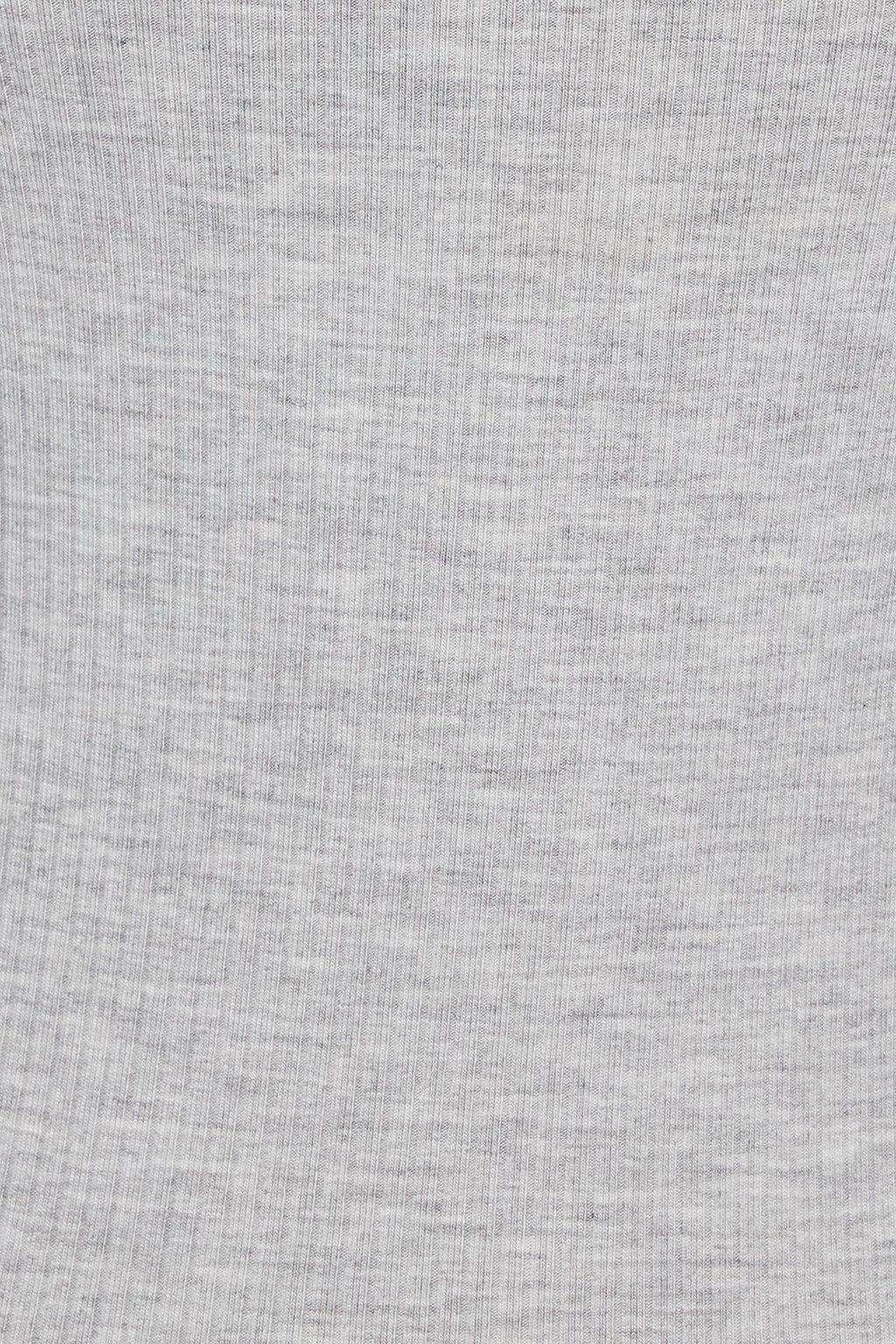 Camisole côtelée à col rond Kasey