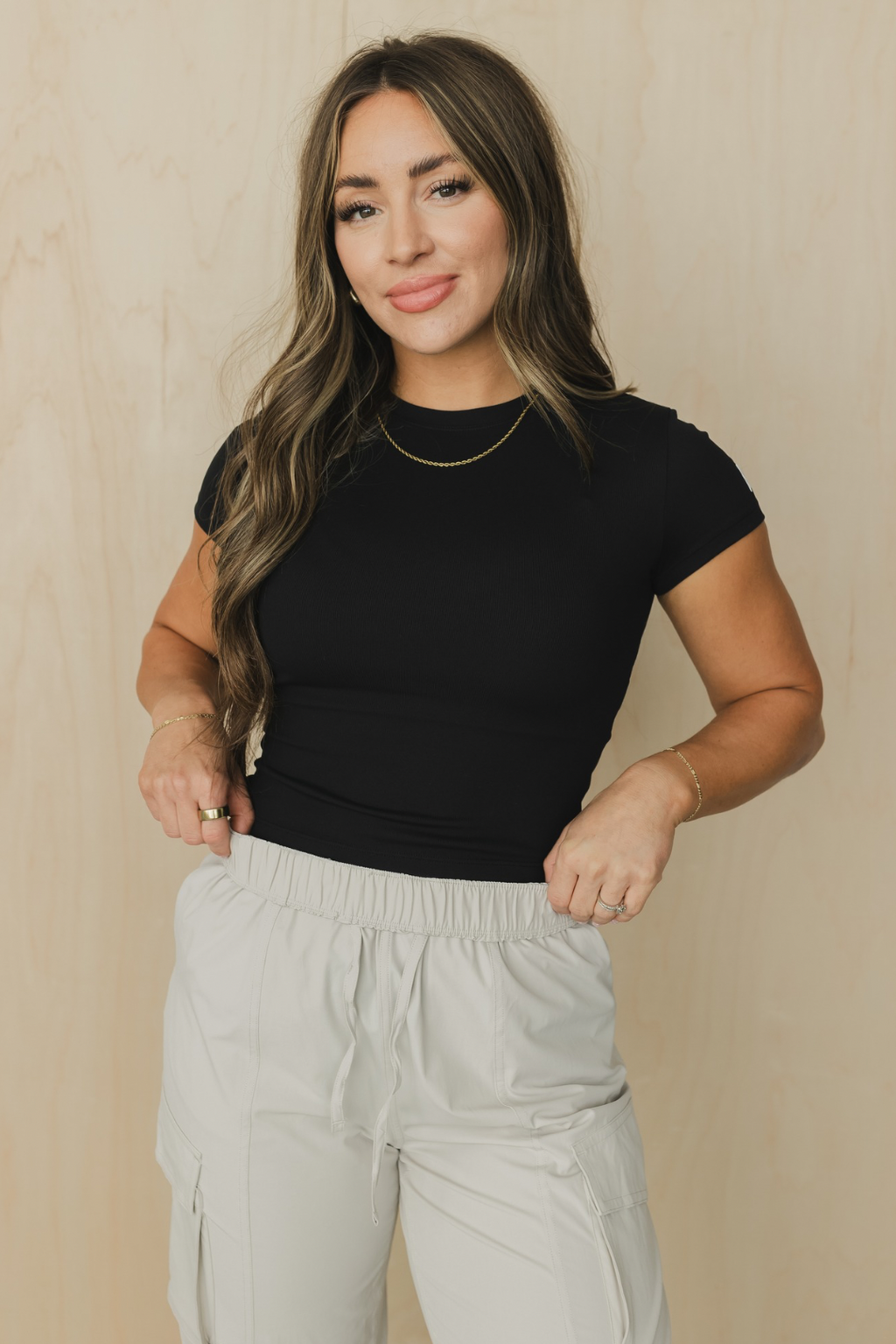Cropped Tee *Ribbed