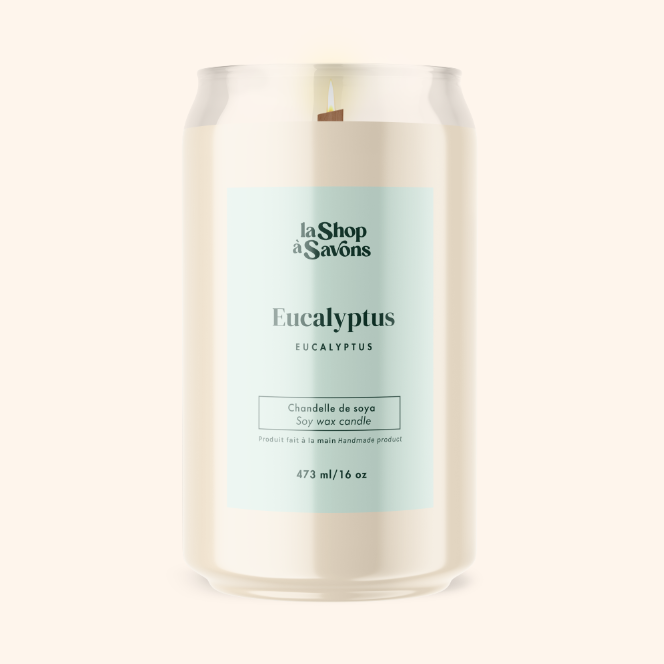 16 oz Soy Candle - Eucalyptus