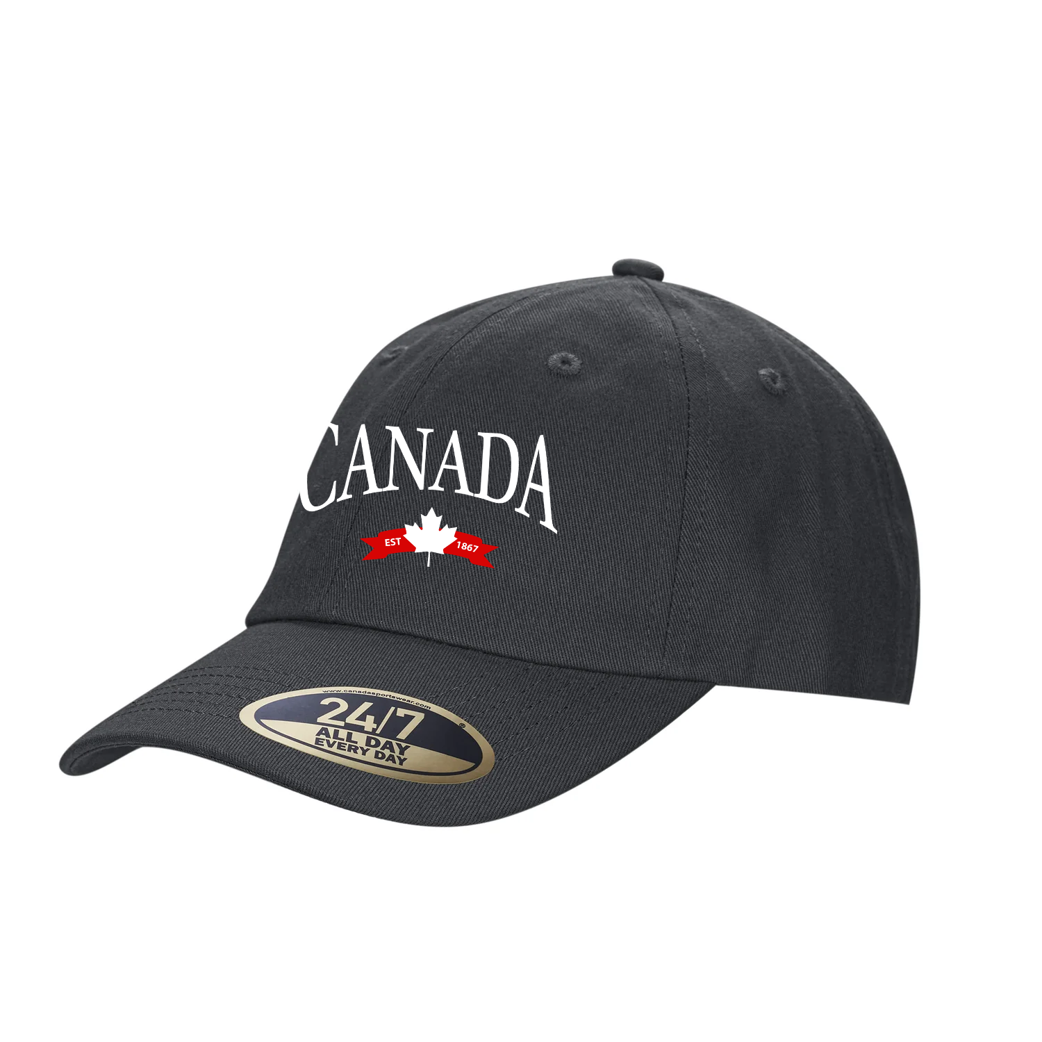 CASQUETTE DE PAPA BRODÉE DE L'ÉQUIPE VARSITY DU CANADA