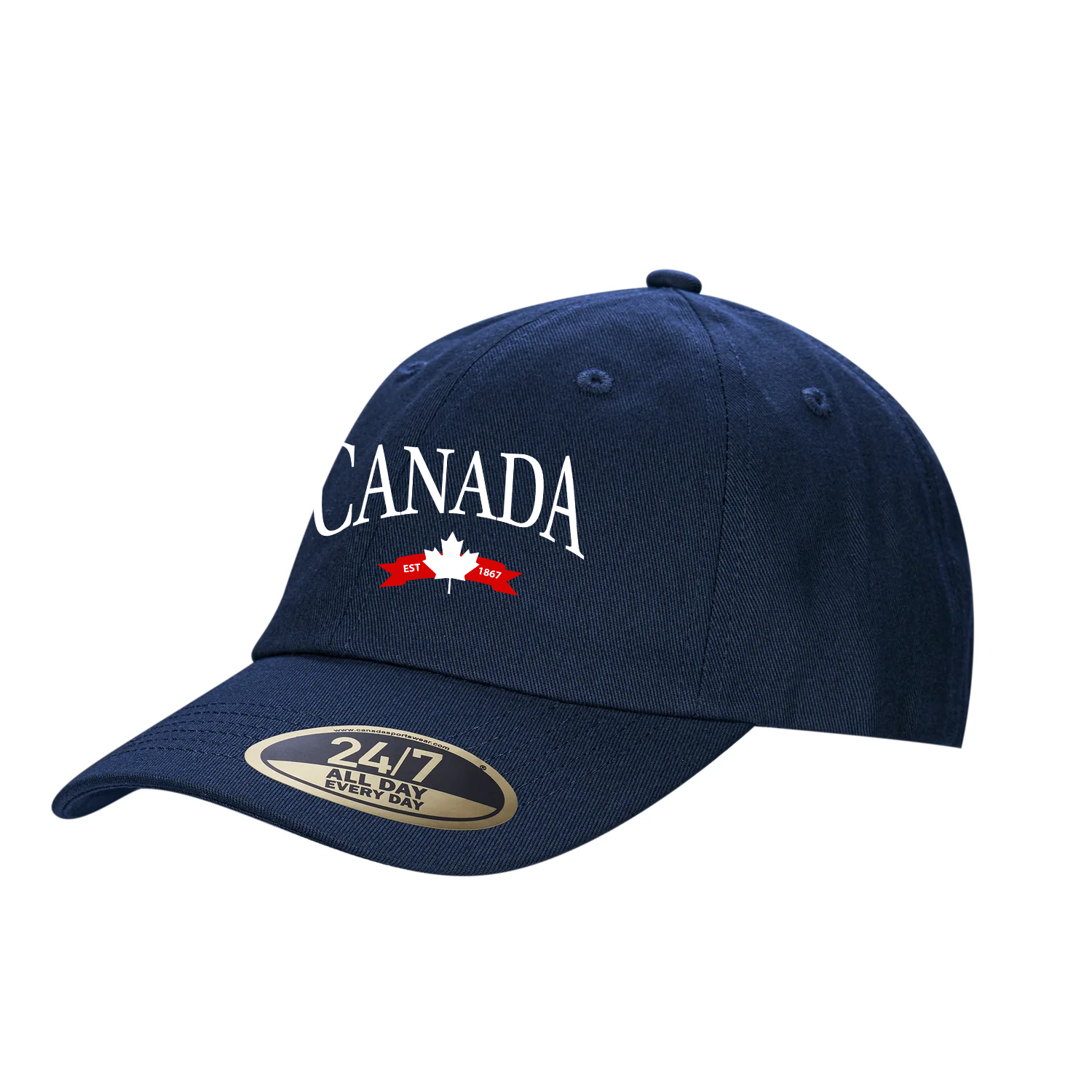 CASQUETTE DE PAPA BRODÉE DE L'ÉQUIPE VARSITY DU CANADA