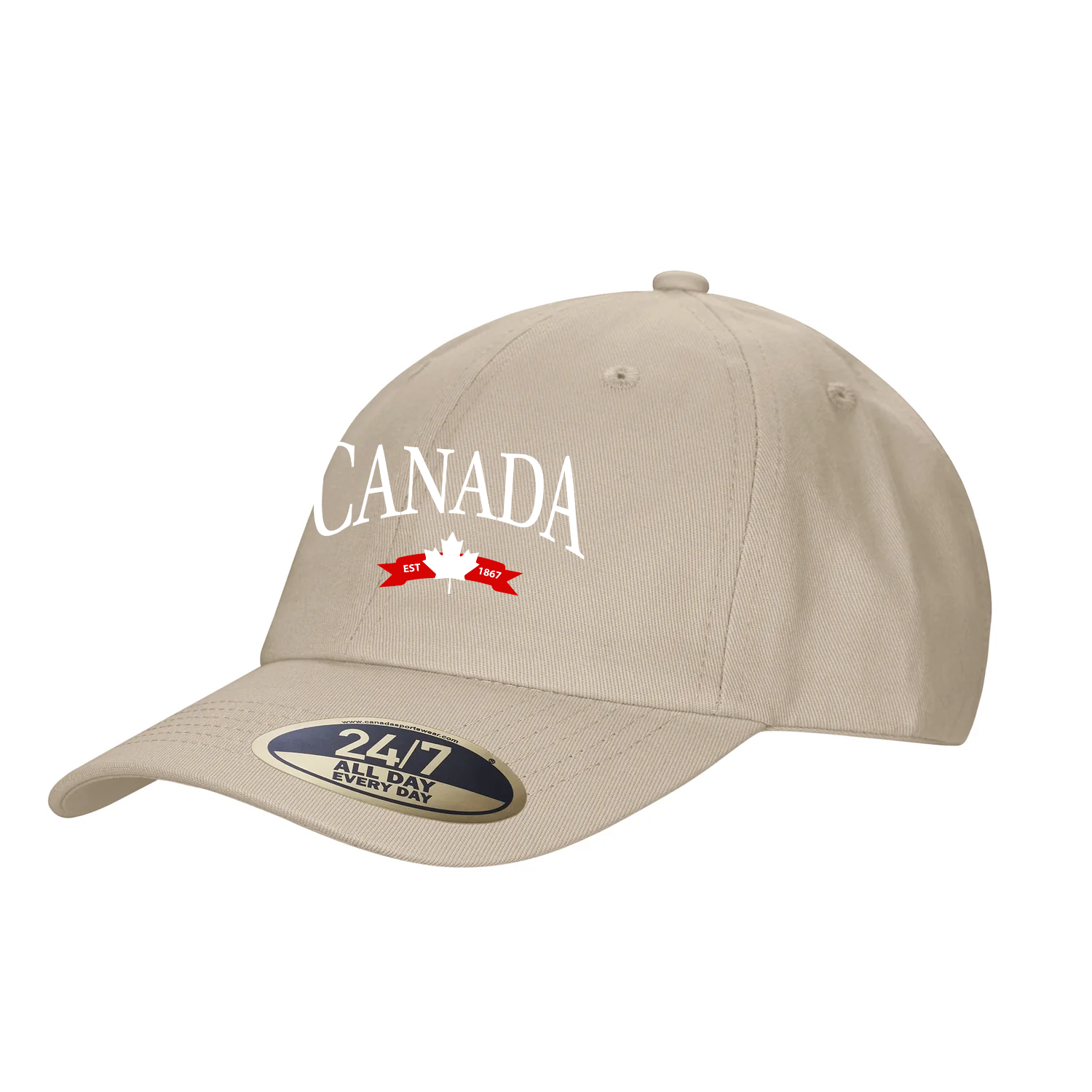 CASQUETTE DE PAPA BRODÉE DE L'ÉQUIPE VARSITY DU CANADA