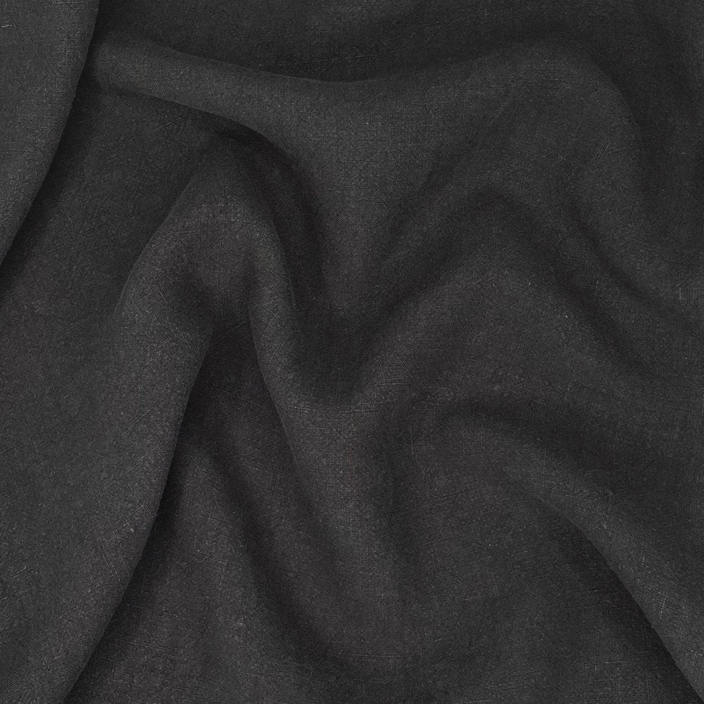 Lin du Caire - Noir, 1/4 yard