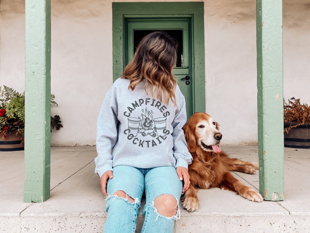 Feux de camp et cocktails