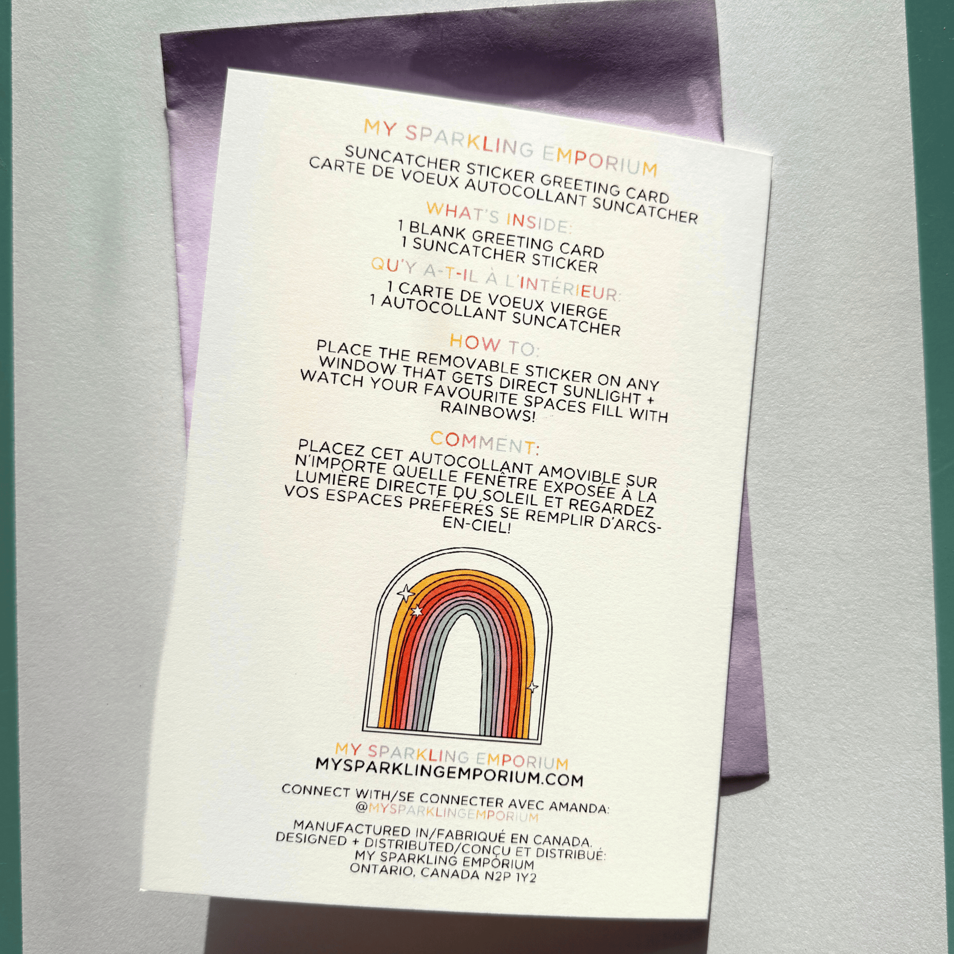 You Are a Gem Sticker Greeting Card