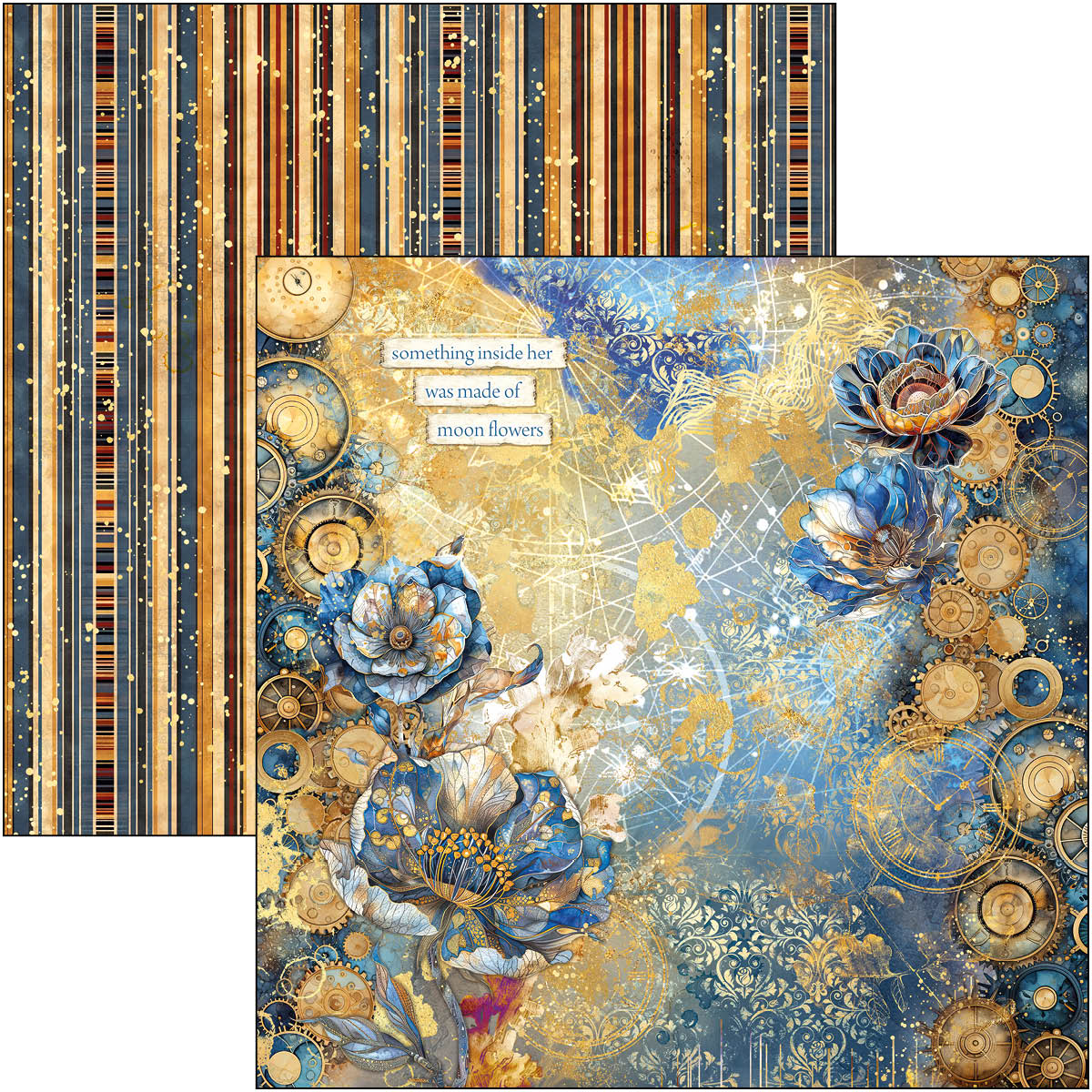 Celestial Paper Pad 12"x12" 12/Pkg