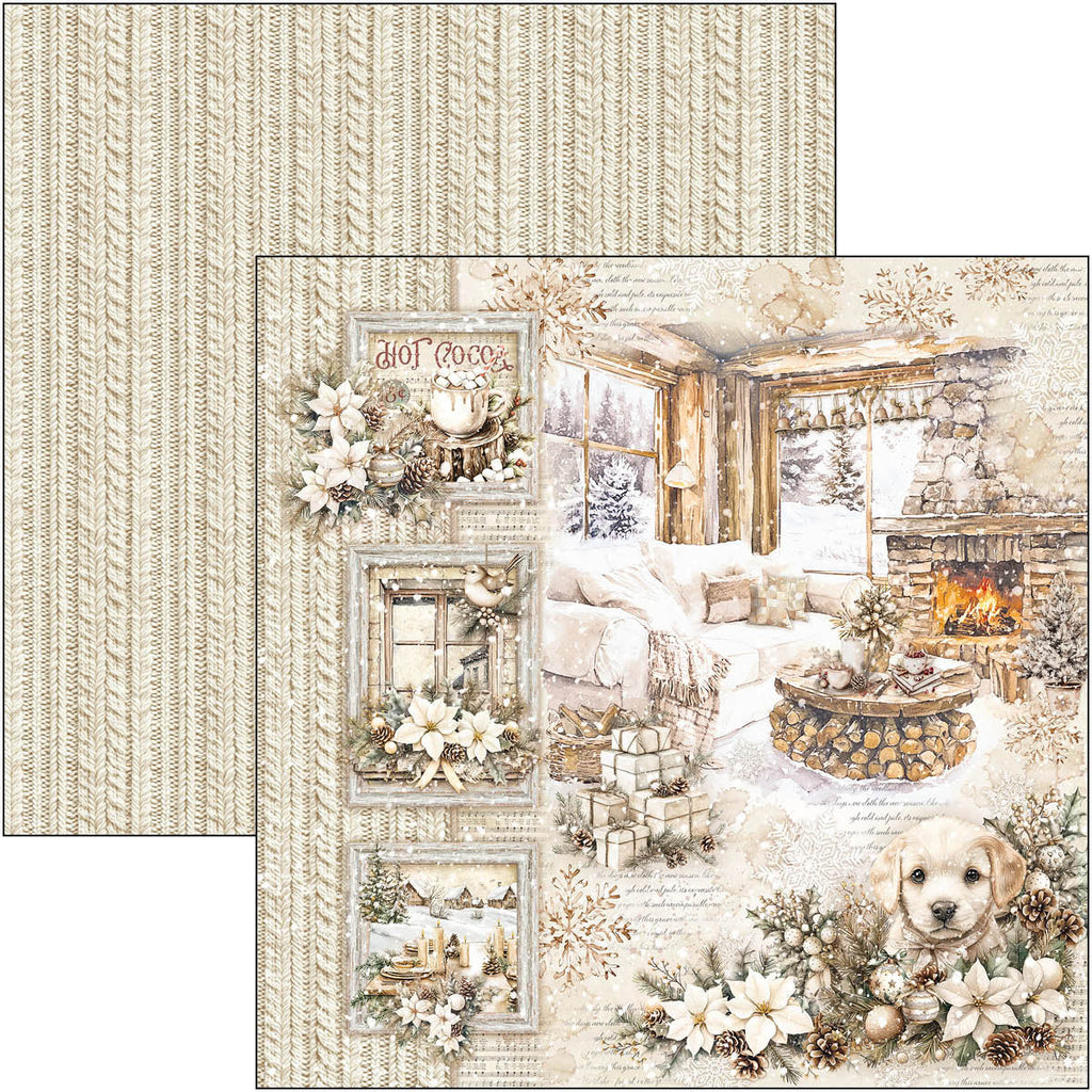 Winter Season Paper Pad 12"x12" 12/Pkg