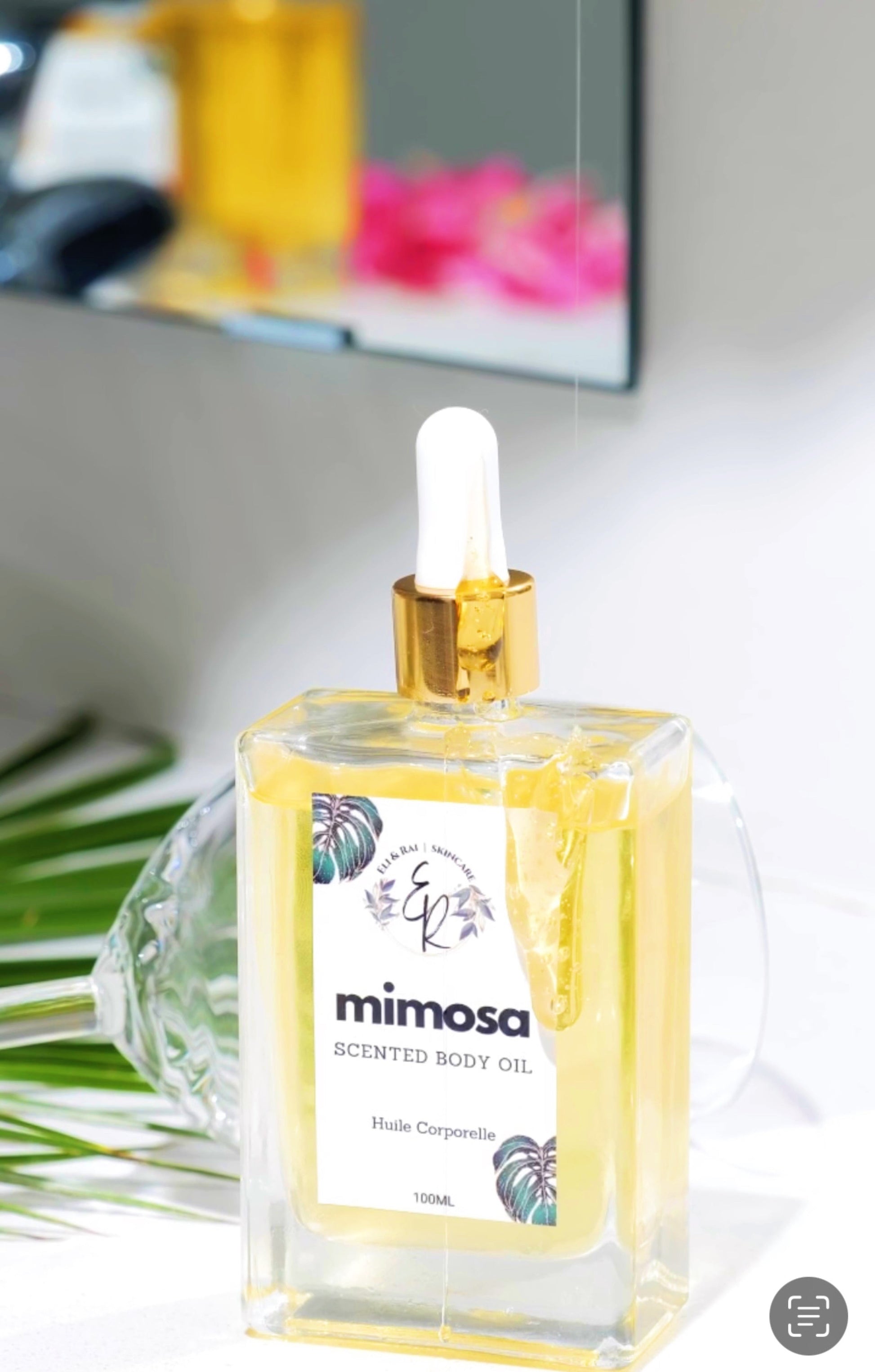 Mimosa Scented Body Oil