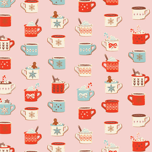 Noël dans la cabane AGF ; Tasses de joie, 1/4 yard