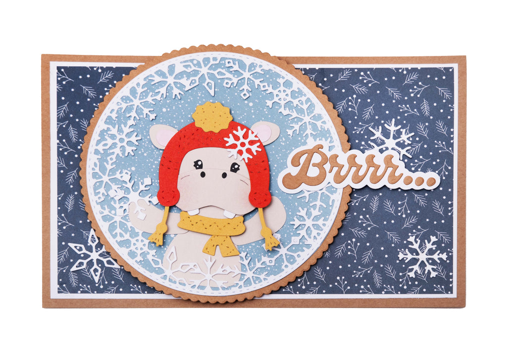 CCL Designer Paper Pad Hello Winter Friendz 210x148x9mm 24 Sheets