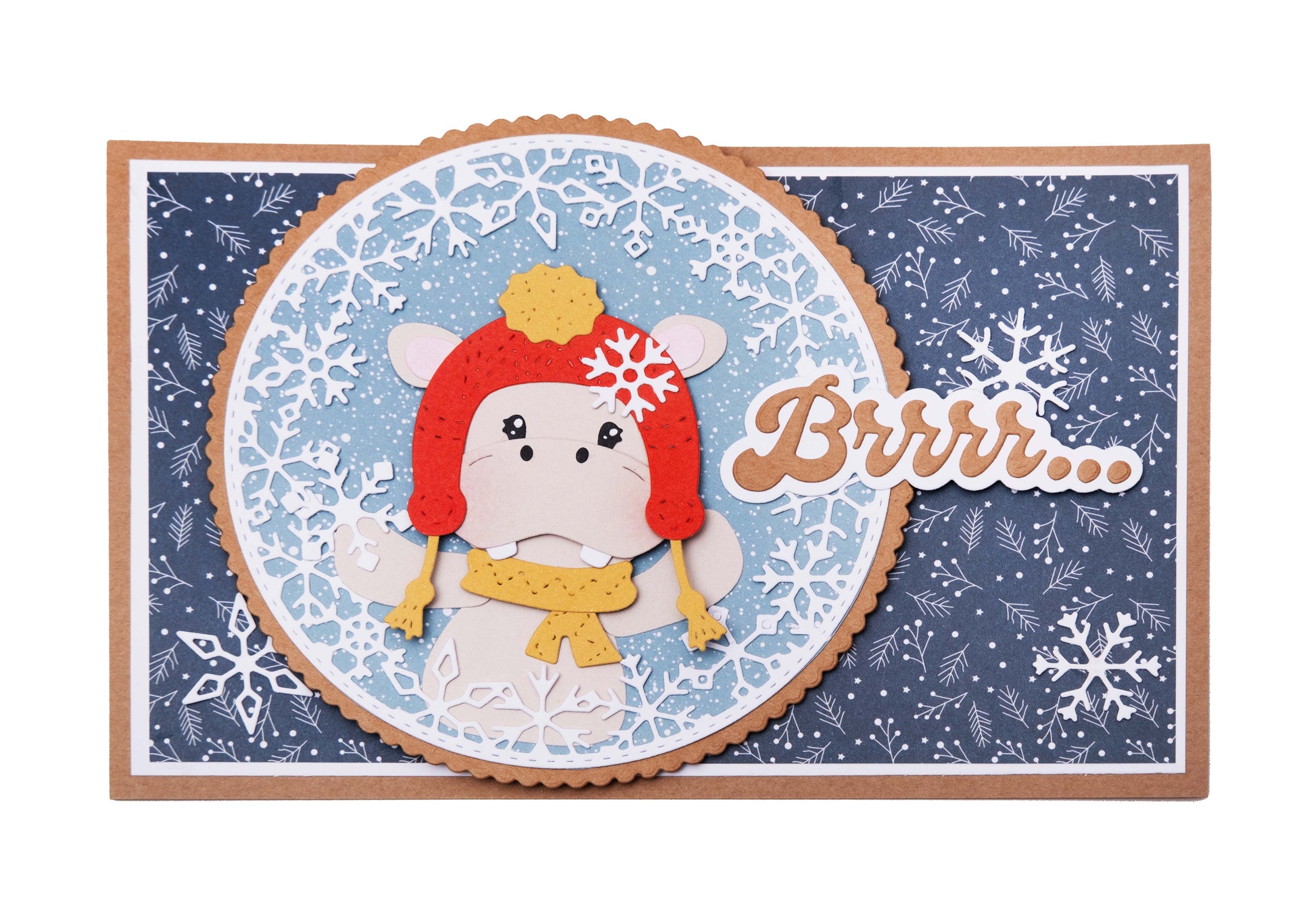 CCL Designer Paper Pad Hello Winter Friendz 210x148x9mm 24 Sheets