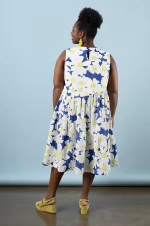 Azure Dress Top and Skirt by Closet Core Patterns
