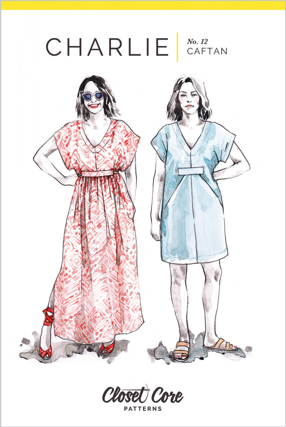 Charlie Caftan by Closet Core Patterns – Common Goods