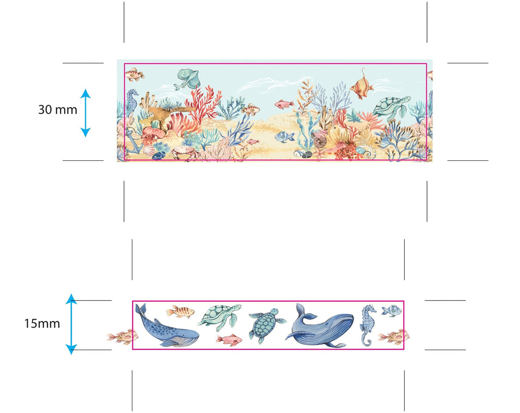 Craft Consortium Ocean Tale - Washi Tape