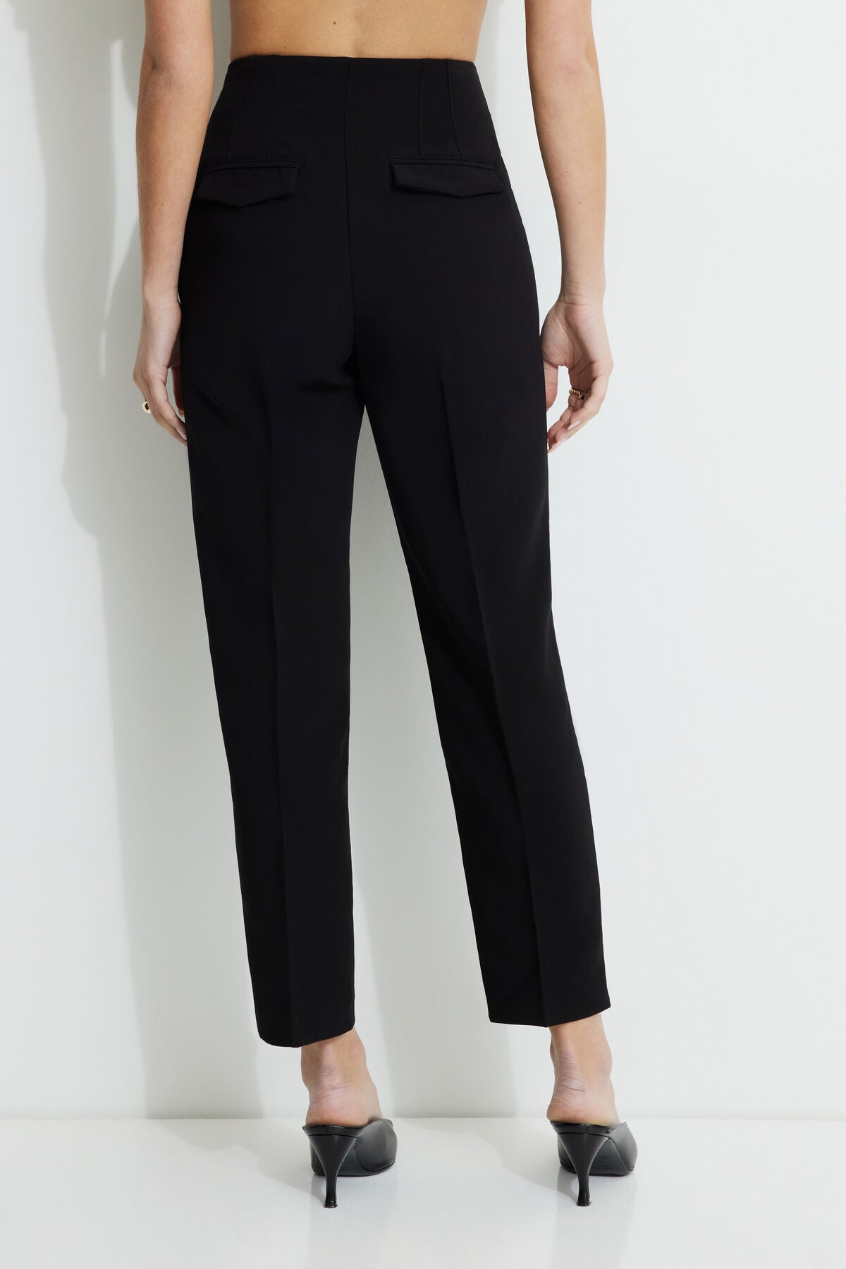 Pantalon slim Kendall à fermeture éclair latérale