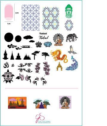 Clear Jelly Stamper - My Thai Stamping Plate