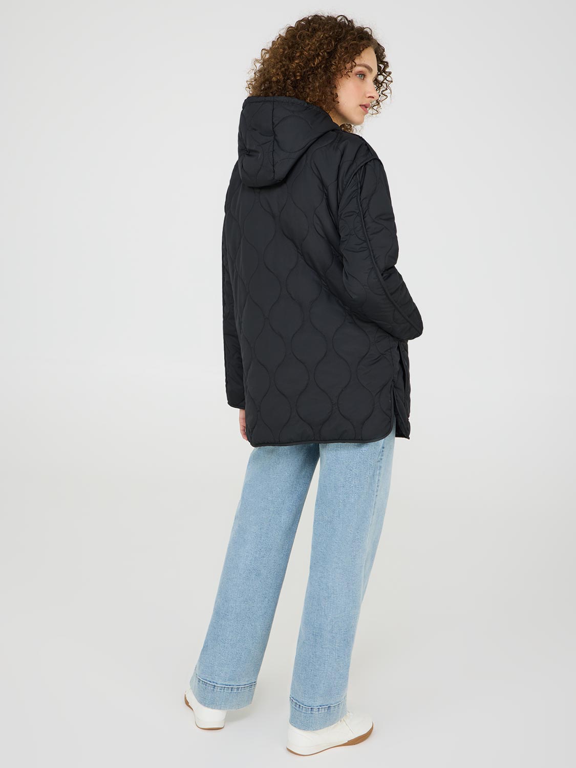 Veste matelassée à capuche