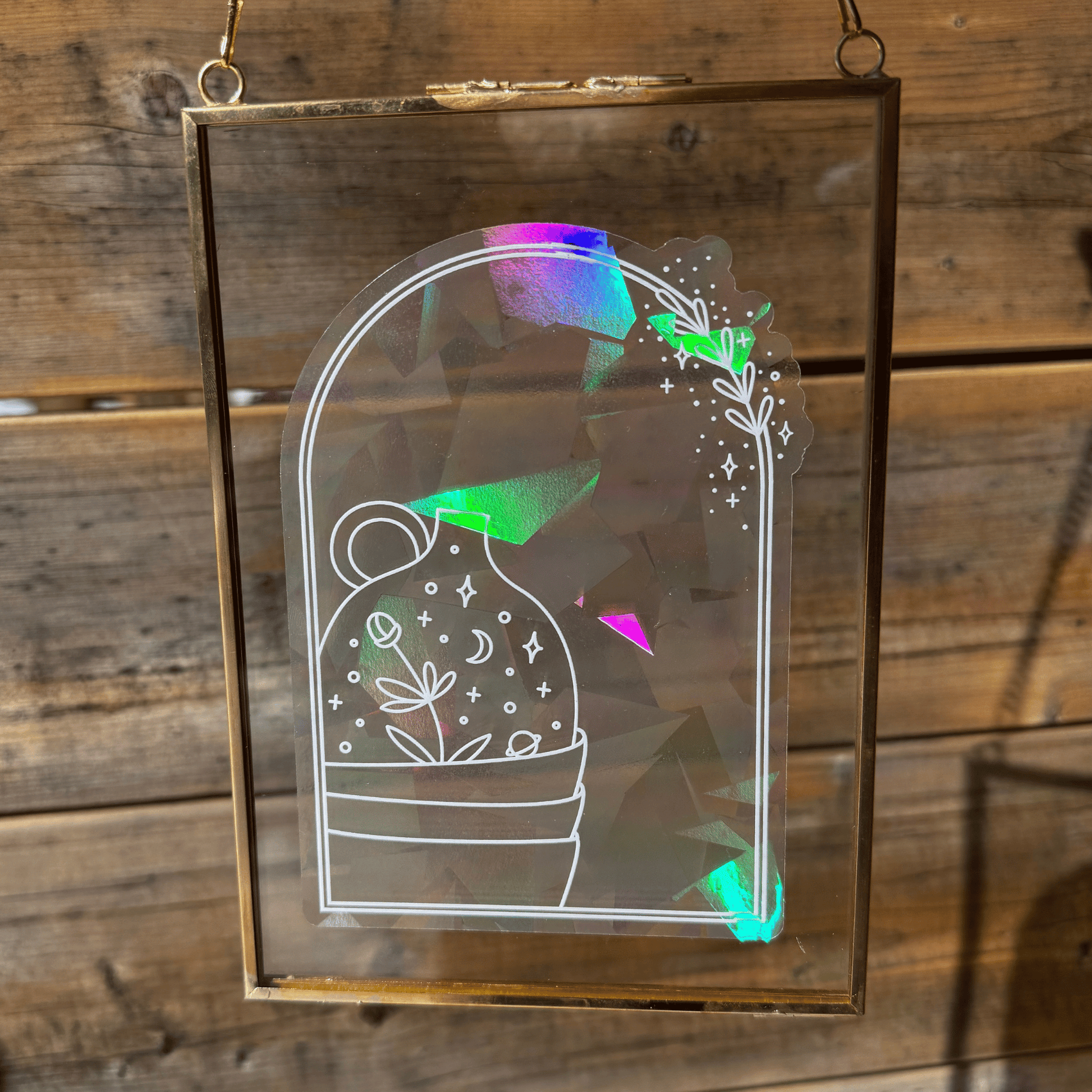 Clay Days Suncatcher Sticker