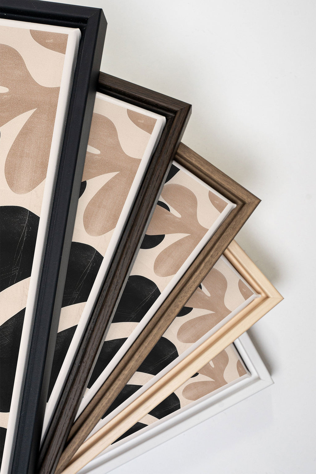 ORGANIC SHADOWS DUO (2 Stretched Canvas Artworks)