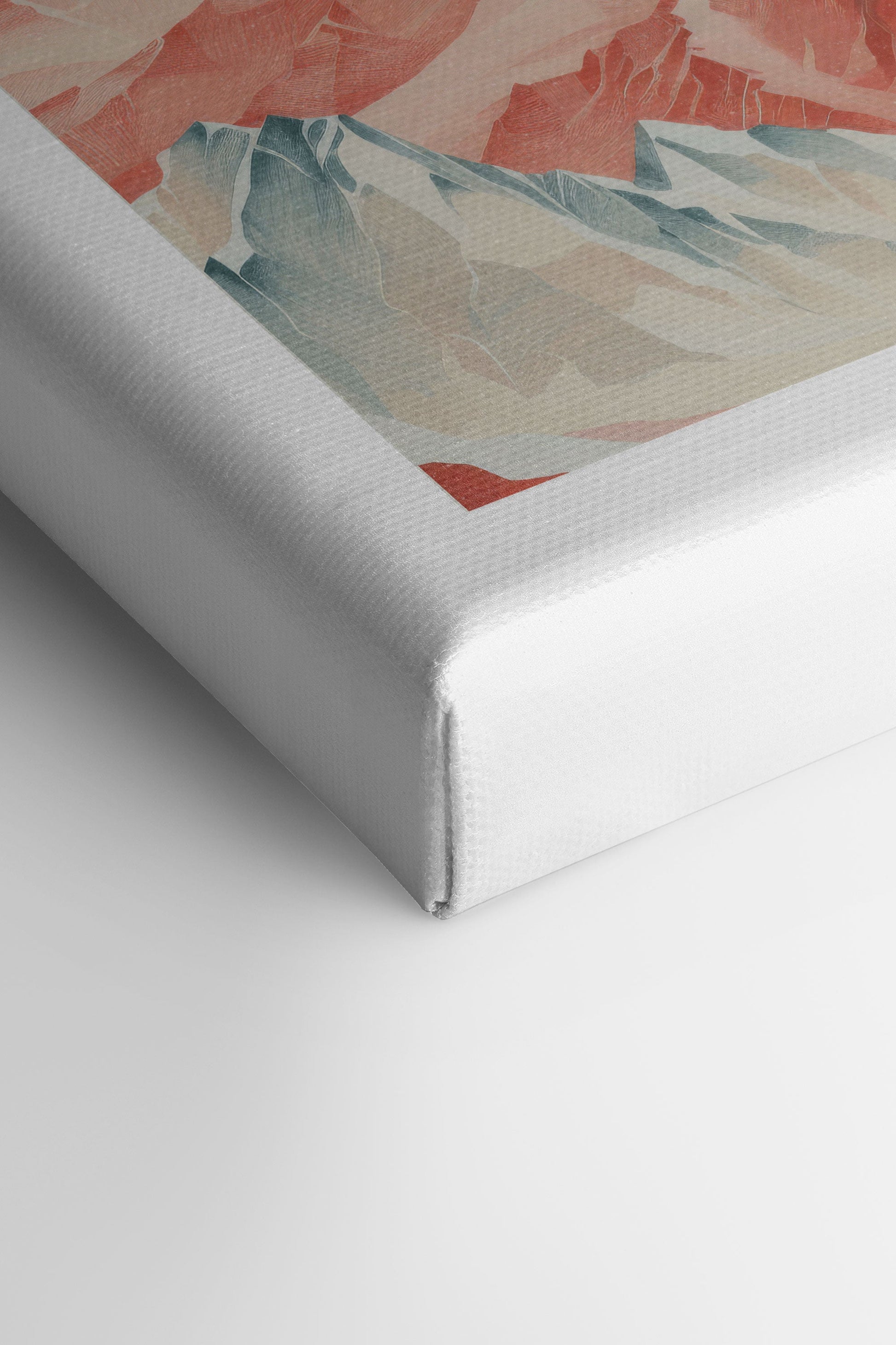 DUO ROSE SUMMIT (2 Stretched Canvas Works)