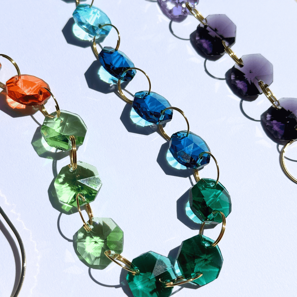 Collage Prism Suncatcher